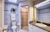 bathroom with stand up shower